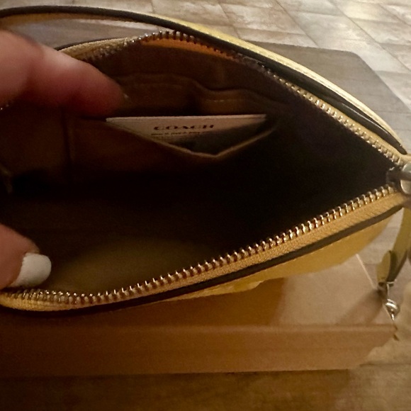 Coach Leather Nolita 19 Handbag in Silver/Daisy - Picture 10 of 16